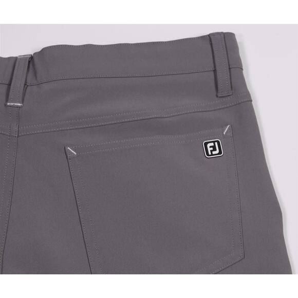 Footjoy Athletic Fit Gray Performance 5 Pocket Pants Trousers Men's 34x30 - Picture 4 of 7